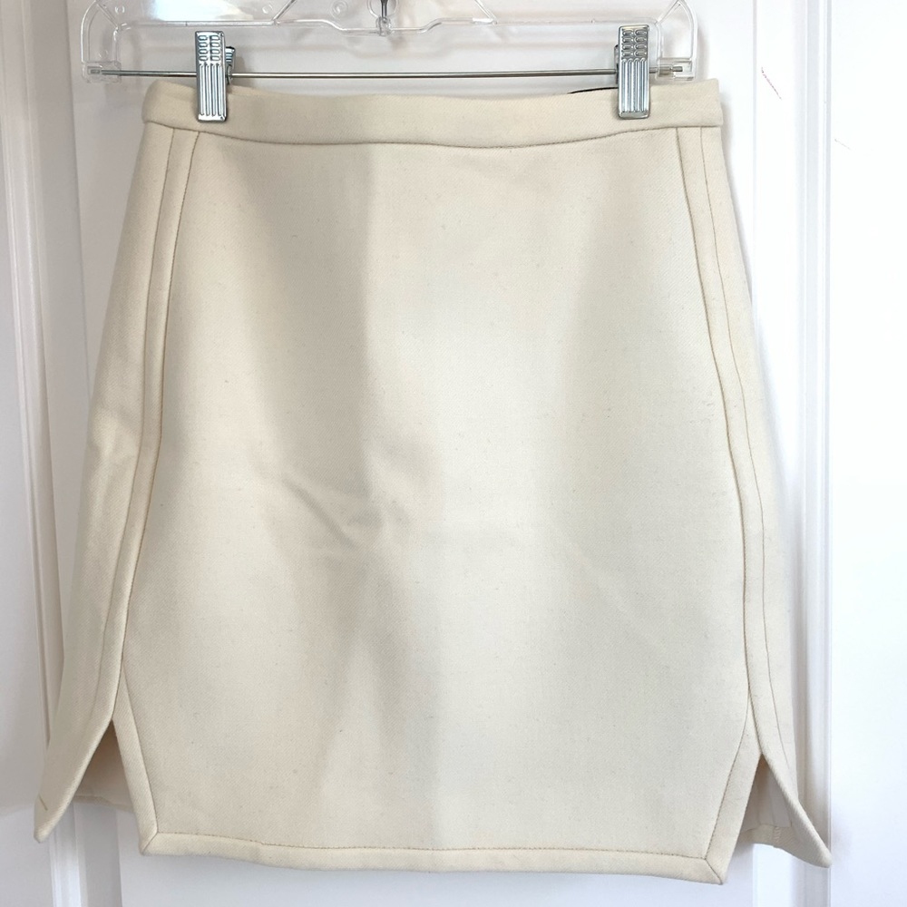 J Crew 100% Wool Pencil Skirt